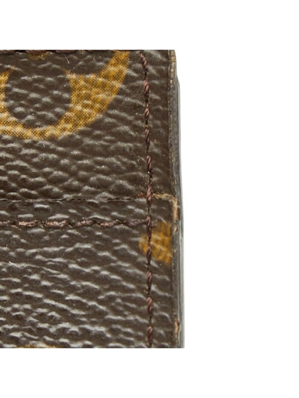 Louis Vuitton Monogram Pochette Portemonnaie Cles de Paris Wallet Brown Leather - Picture 6 of 10